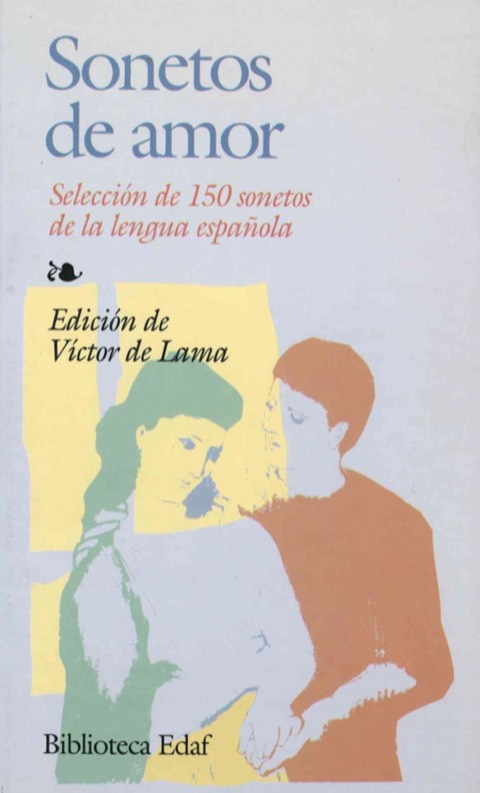 Portada de Sonetos de amor