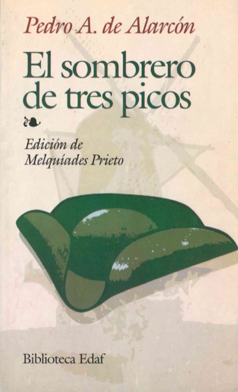 Portada de El sombrero de tres picos