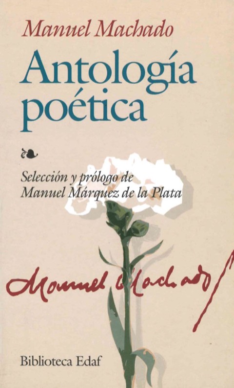 Portada de Antología poética