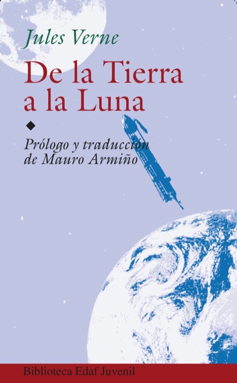 Portada de De la tierra a la luna
