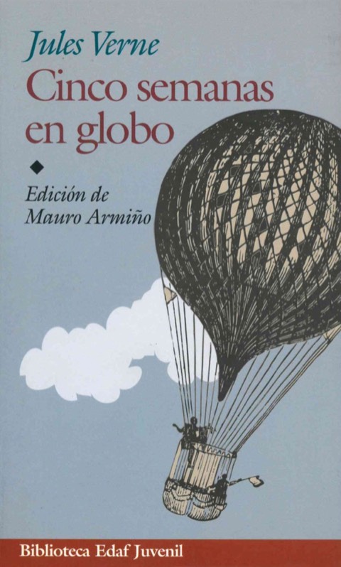 Portada de Cinco semanas en globo