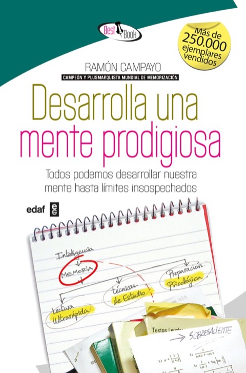 Portada de Desarrolla una mente prodigiosa