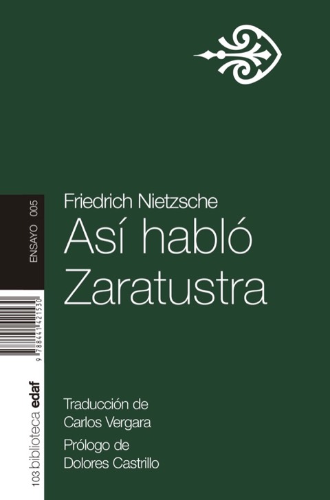 Portada de Así habló Zaratustra