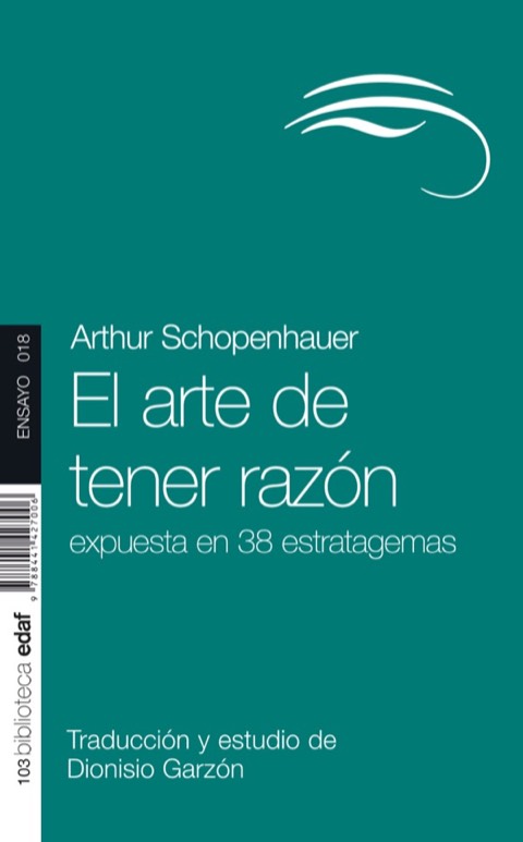 Portada de El arte de tener razón