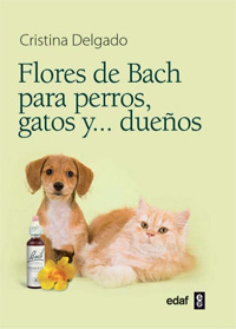 Portada de Flores de Bach para perros, gatos y...dueños