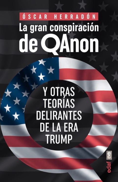 Portada de La gran conspiración de QAnon.