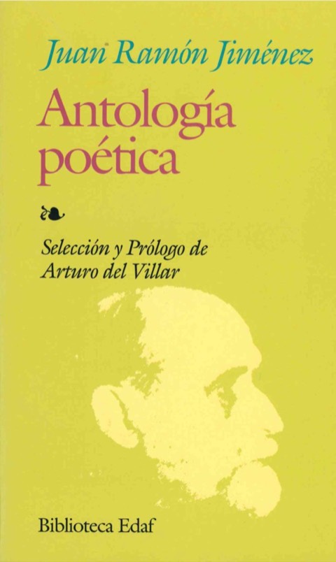 Portada de Antología poética